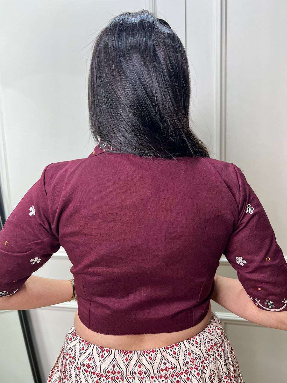 Women's Printed Ethnic Lehenga Choli Set with Embroidered Blouse ? Stylish Festive Wear - Image 7